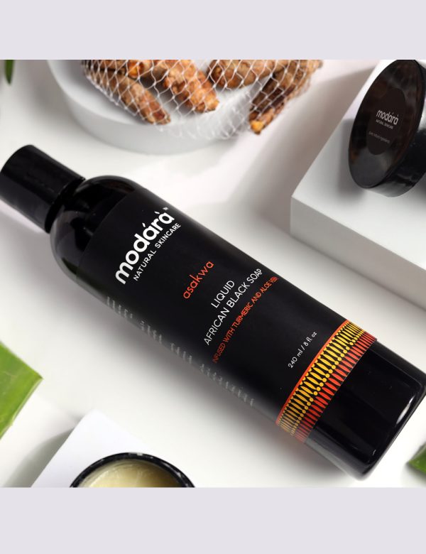 Asakwa African Black Soap with Tumeric